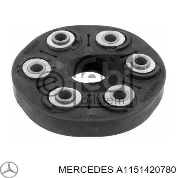 Купити A1151420780 Mercedes Прокладка, впускний/випускний колектор, поєднана