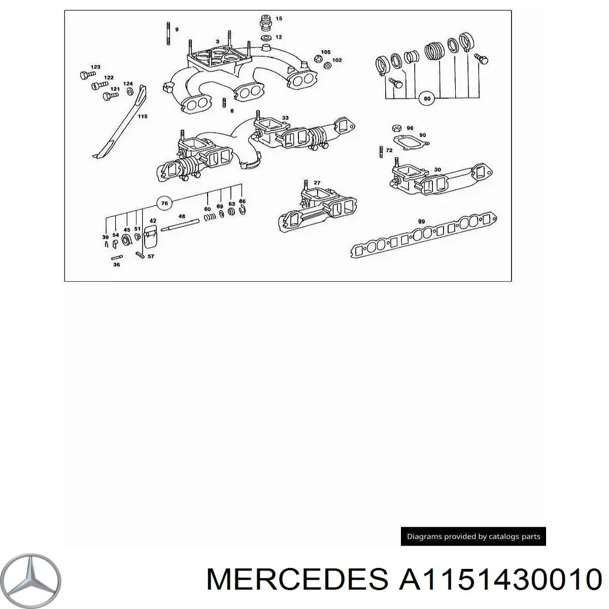  A1151430010 Mercedes