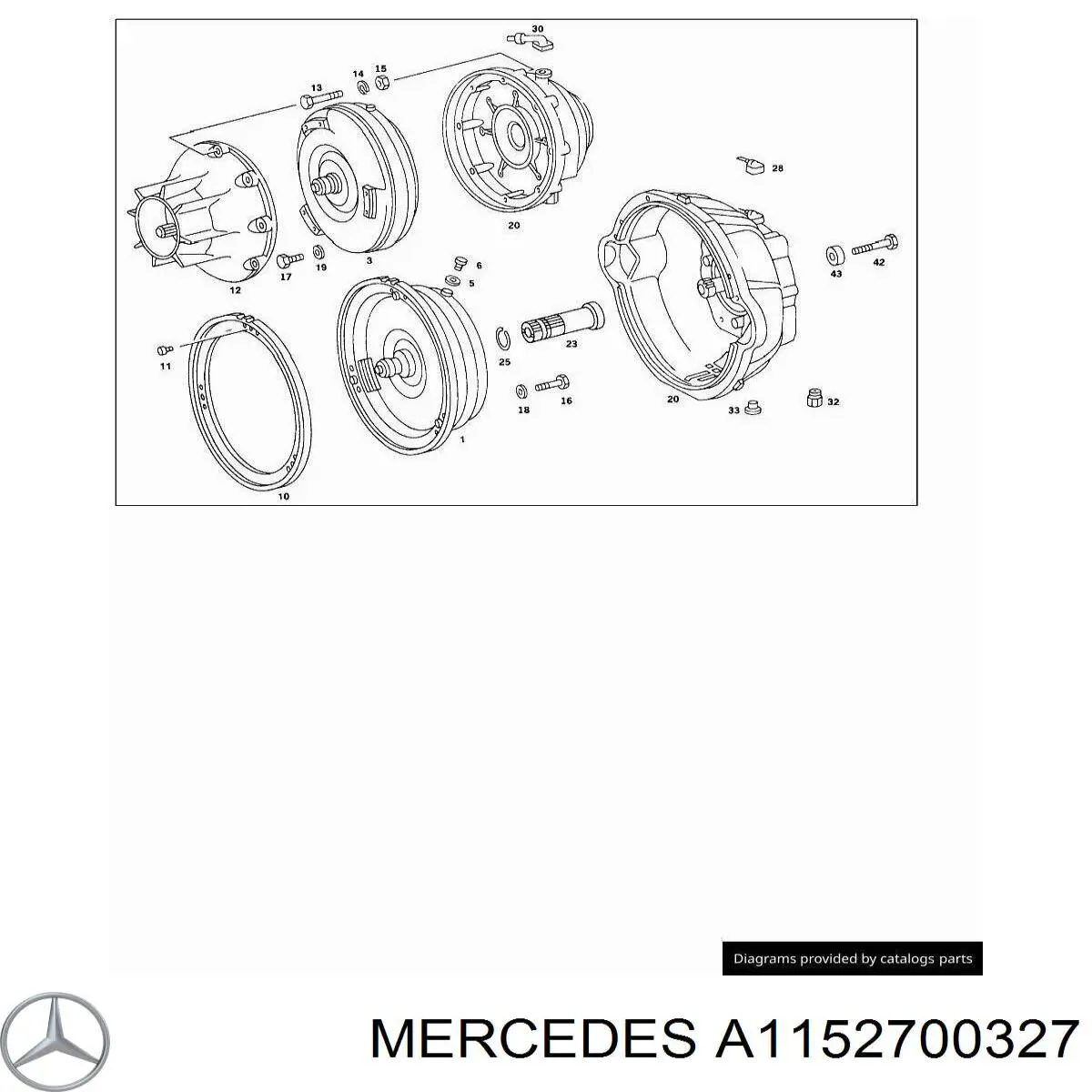  A1152700327 Mercedes