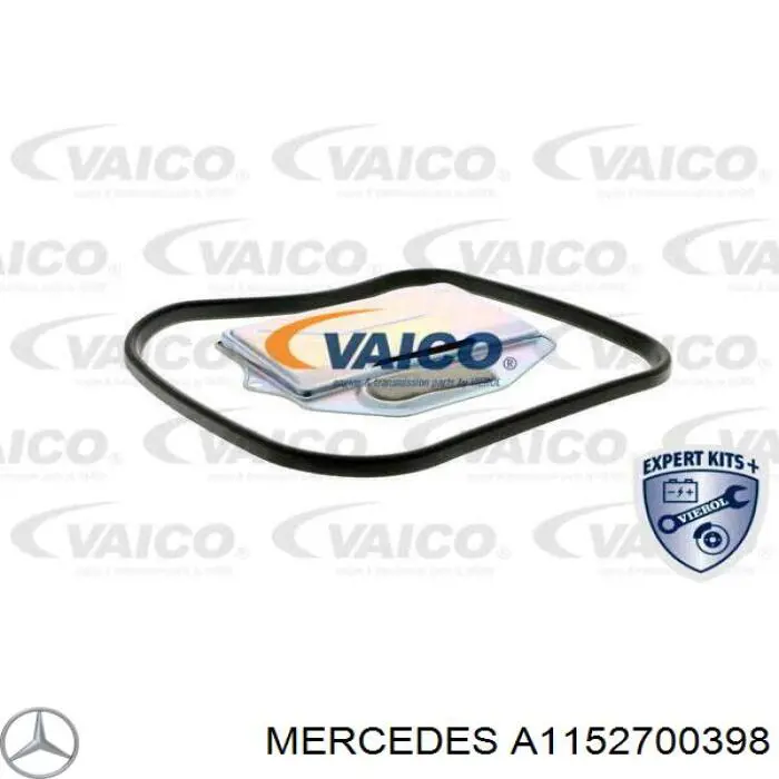Фільтр коробки автомат Mercedes A1152700398 ціна, від 13.70 USD