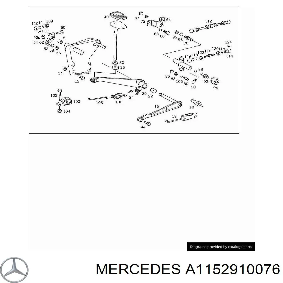  Mercedes A1152910076
