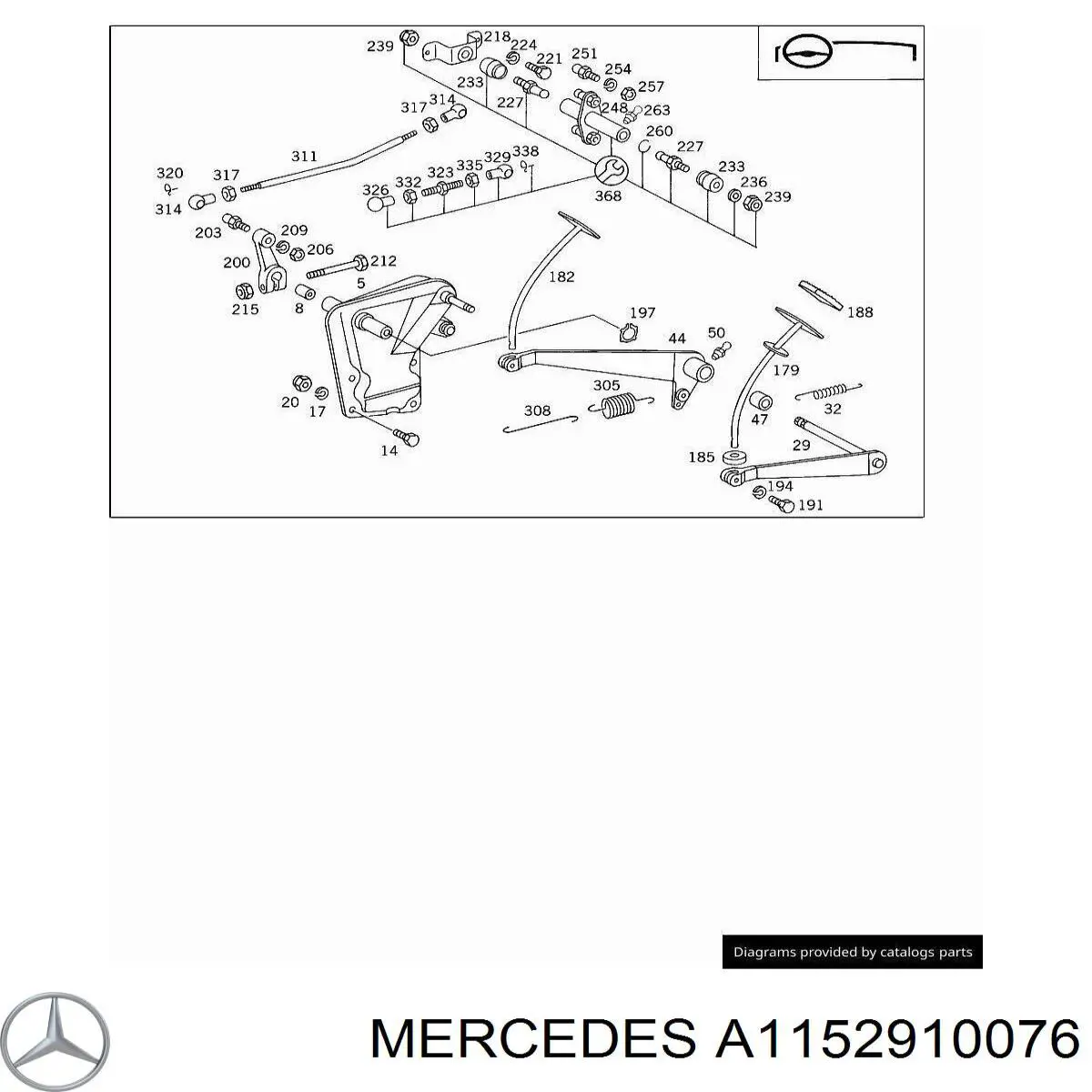  A1152910076 Mercedes