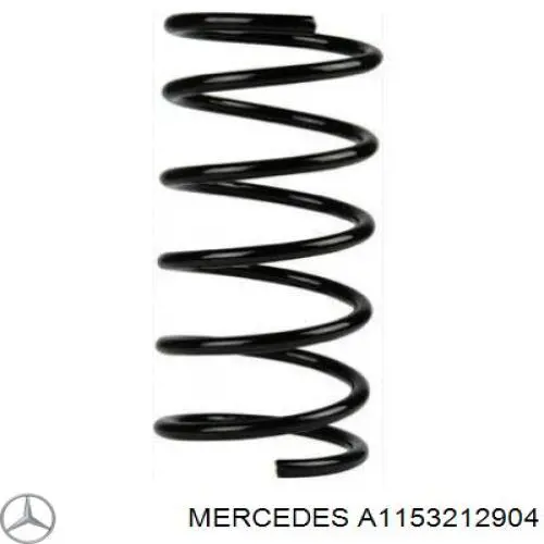 Пружина передня 1153212904 Mercedes