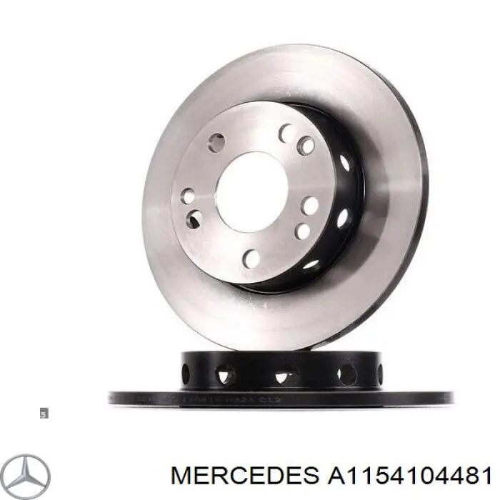 Опора карданного валу Mercedes A1154104481