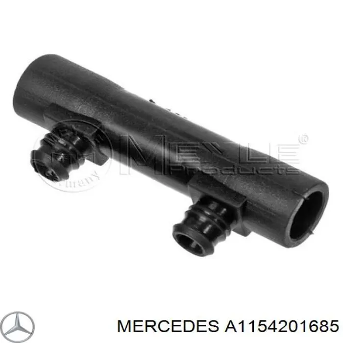 Купити A1154201685 Mercedes Трос ручного гальма, проміжний