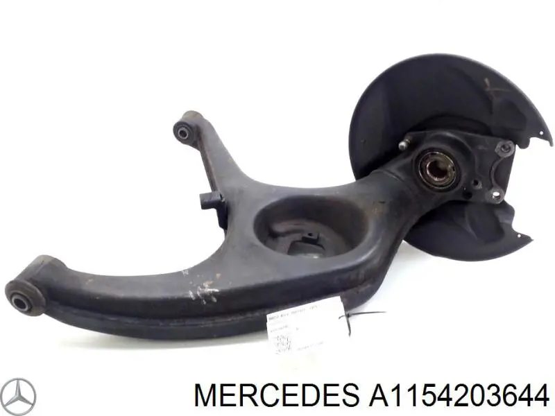 Купити A1154203644 Mercedes Захист гальмівного диска заднього, правого