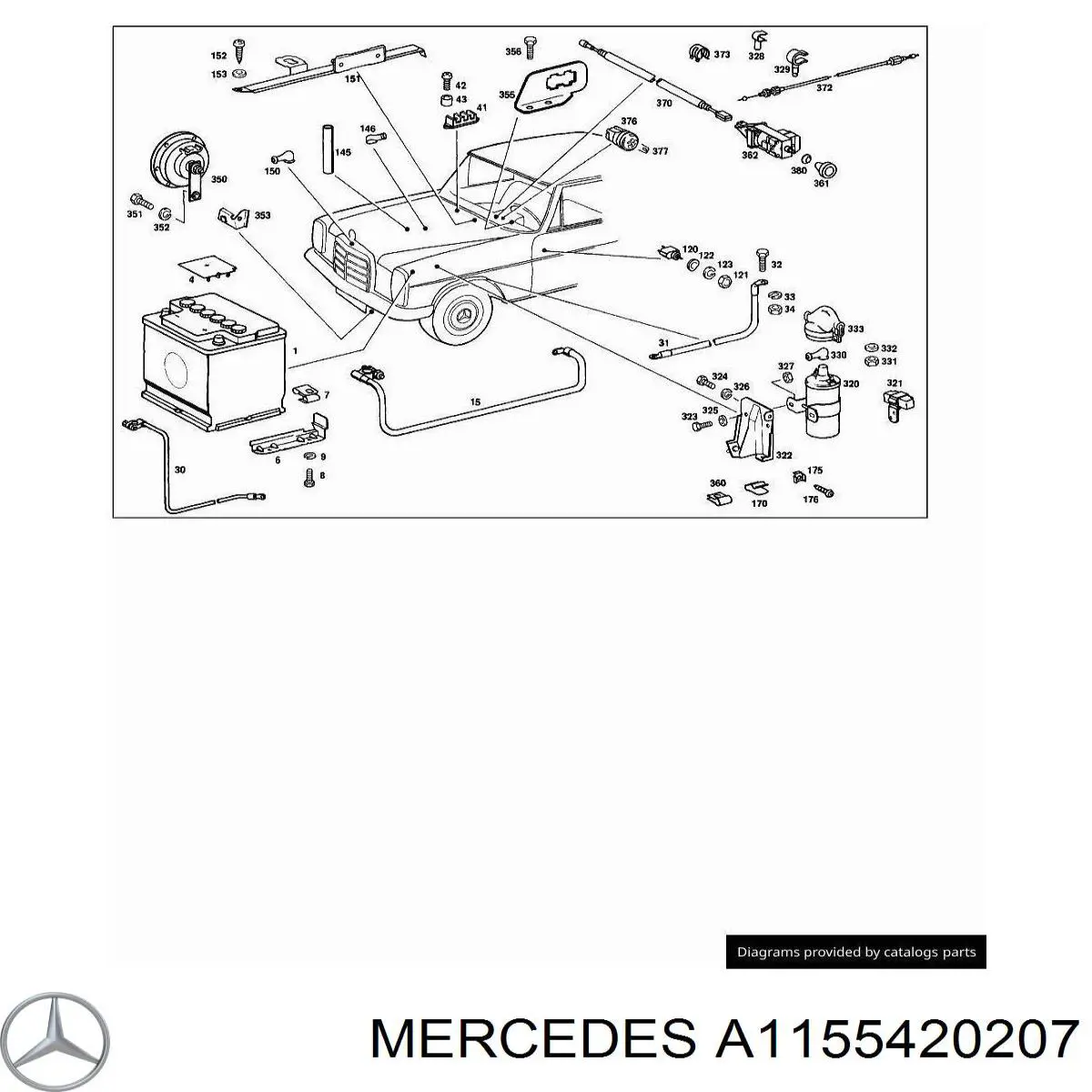 Трос приводу спідометра Mercedes A1155420207 ціна, від 186.77 USD