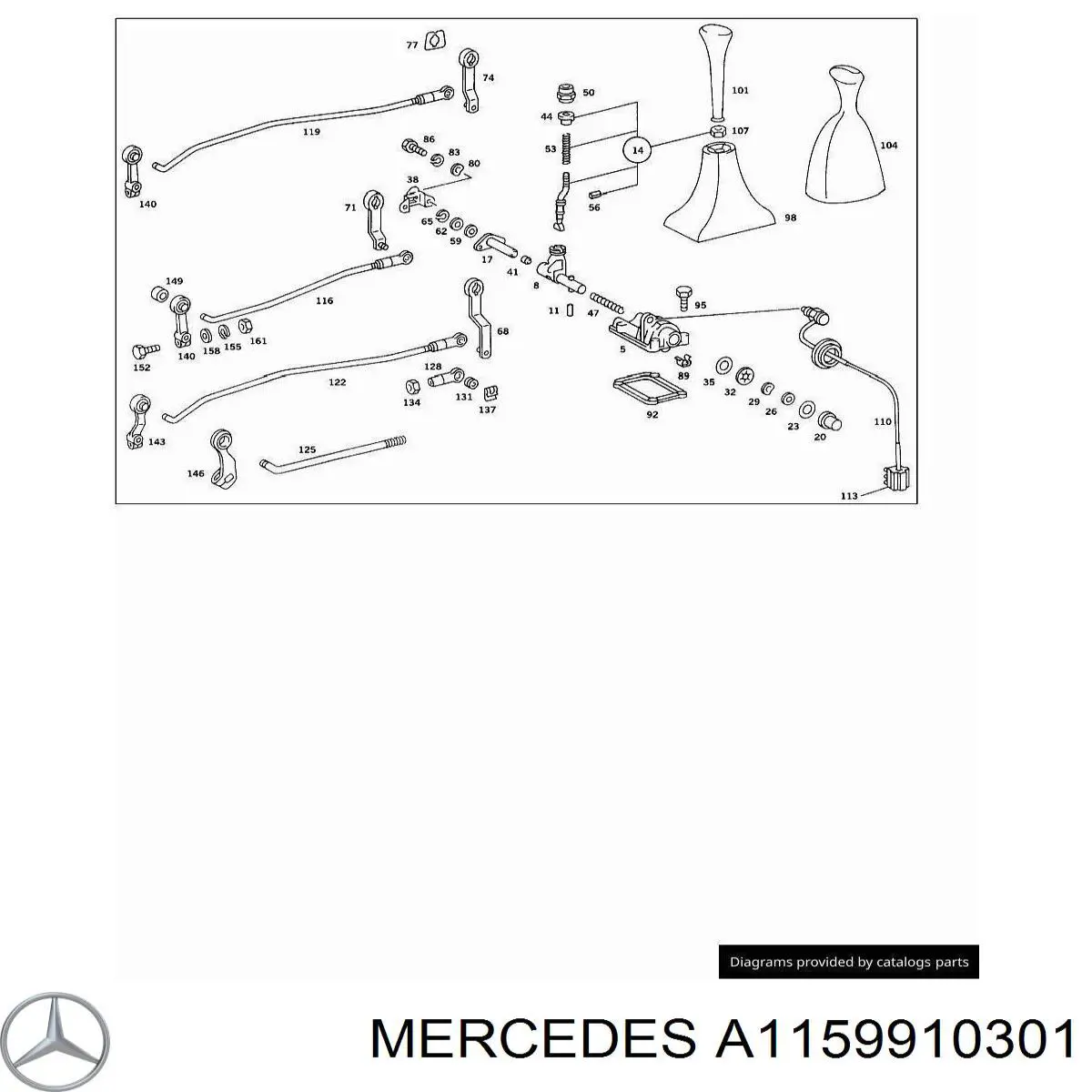  A1159910301 Mercedes