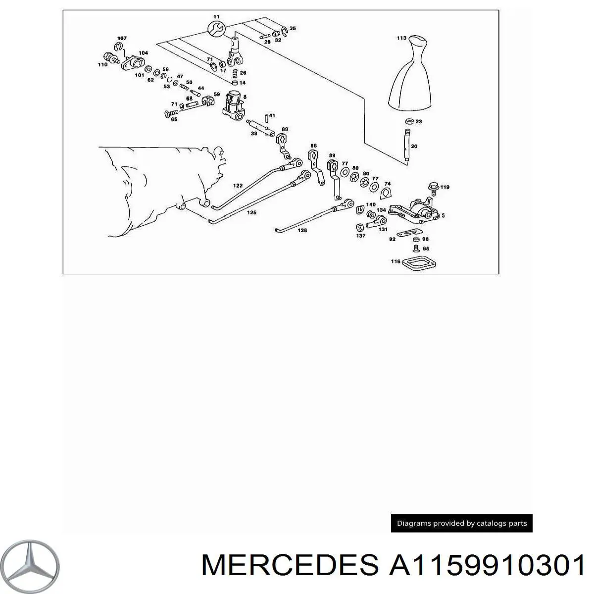 A1159910301 Mercedes 