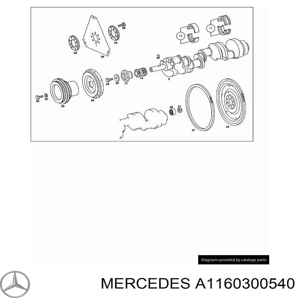  A1160300540 Mercedes