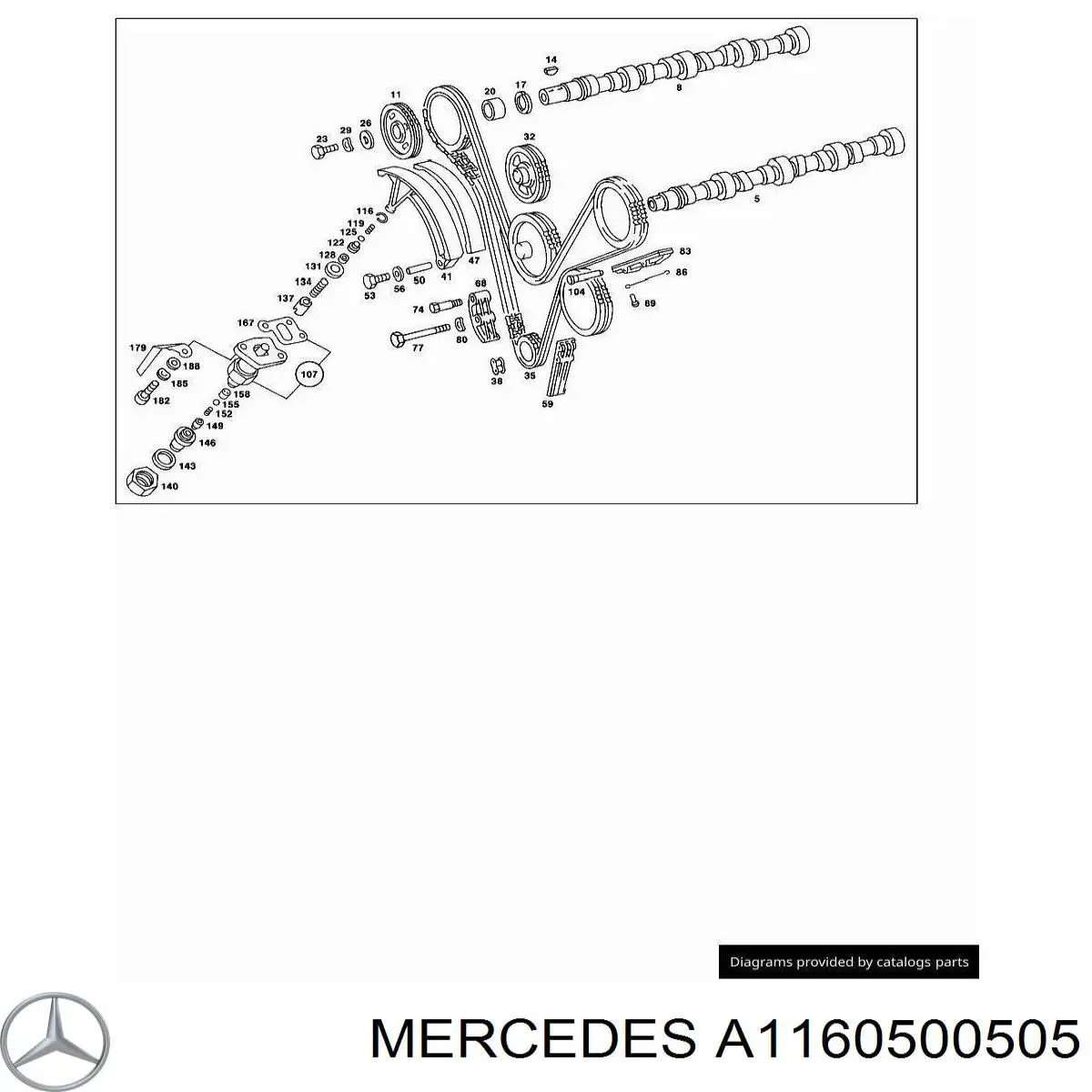  A1160500505 Mercedes