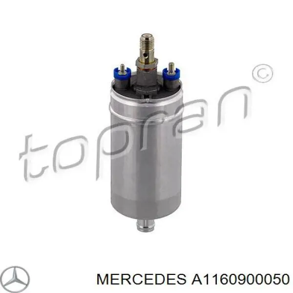 Паливний насос електричний, занурювальний Mercedes A1160900050 ціна, від 41.81 USD
