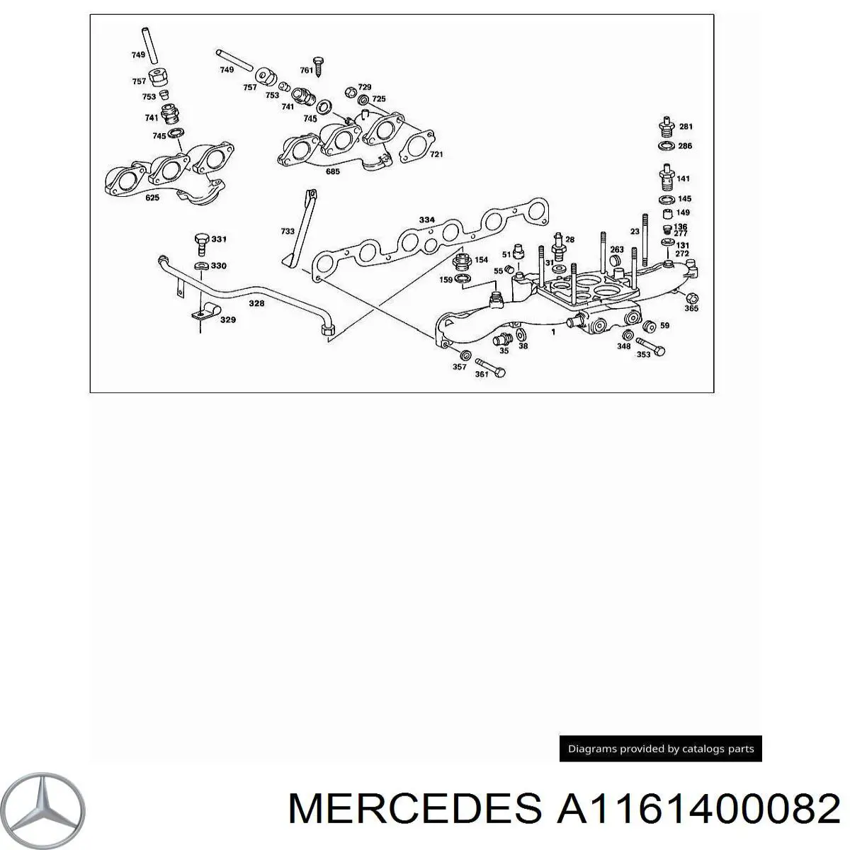  A1161400082 Mercedes