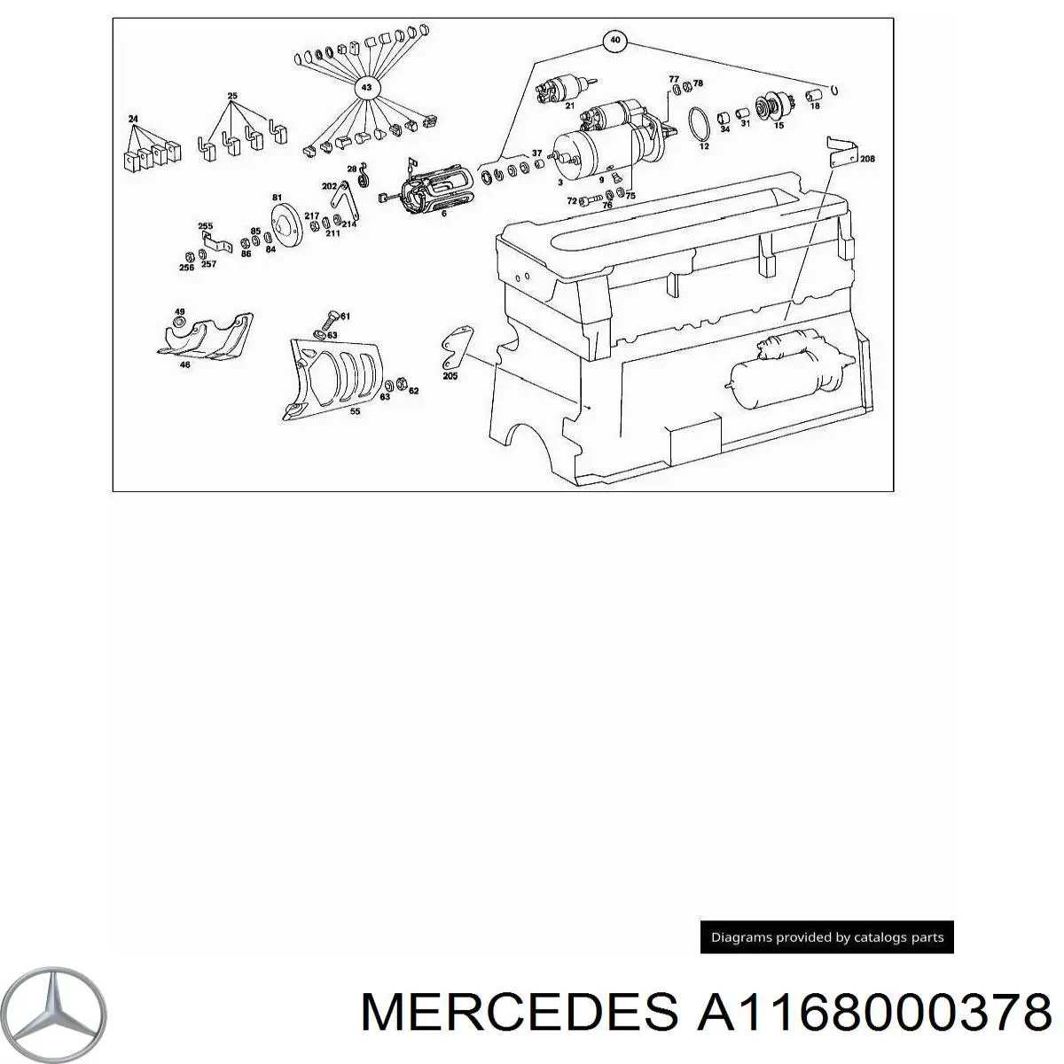 Клапан холостого ходу Mercedes A2118000978 ціна, від 2.48 USD