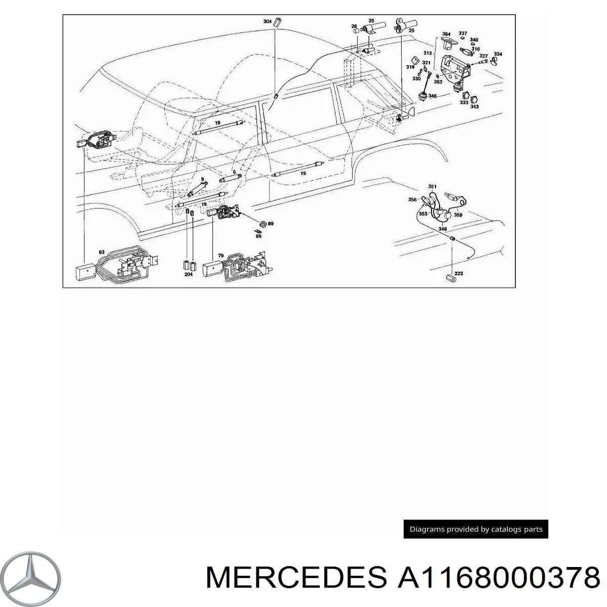 Купити A1268000078 Mercedes Клапан / регулятор холостого ходу