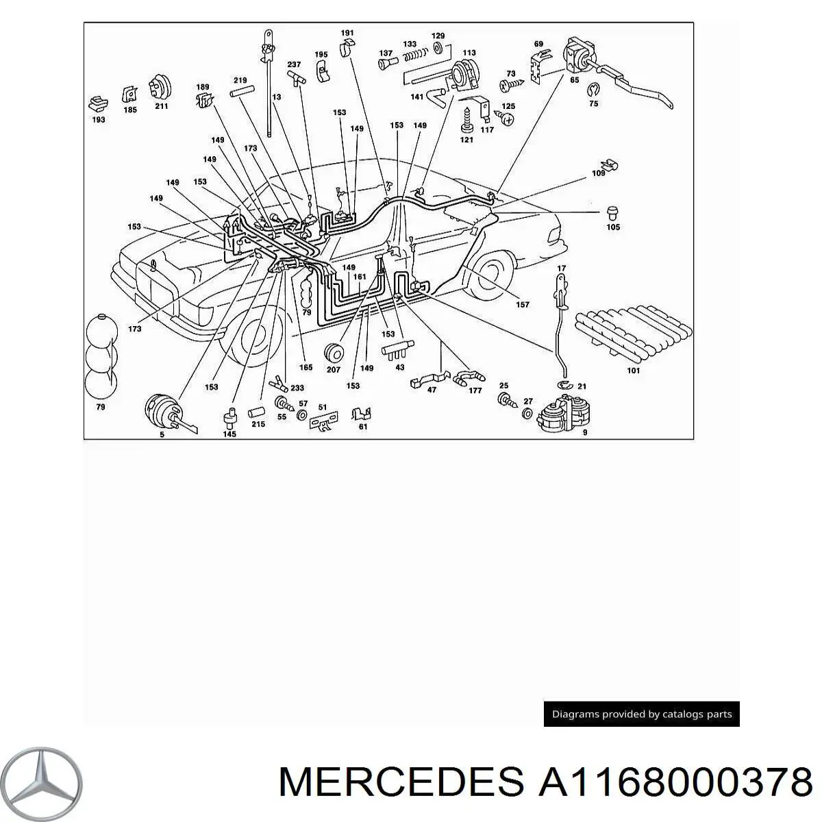 Датчик холостого ходу A2118000978 Mercedes