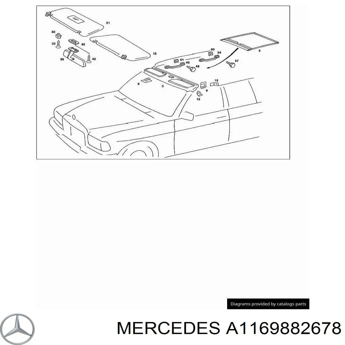  Mercedes A1169882678 ціна, від 30.13 USD