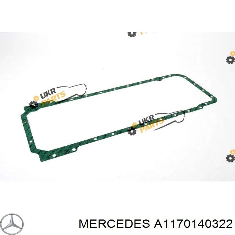 Прокладка піддону картера двигуна Mercedes A1190140322 ціна, від 12.07 USD