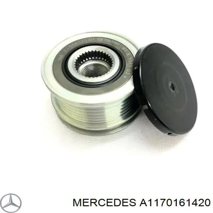 A1170161420 Mercedes прокладка головки блока циліндрів (гбц, ліва)