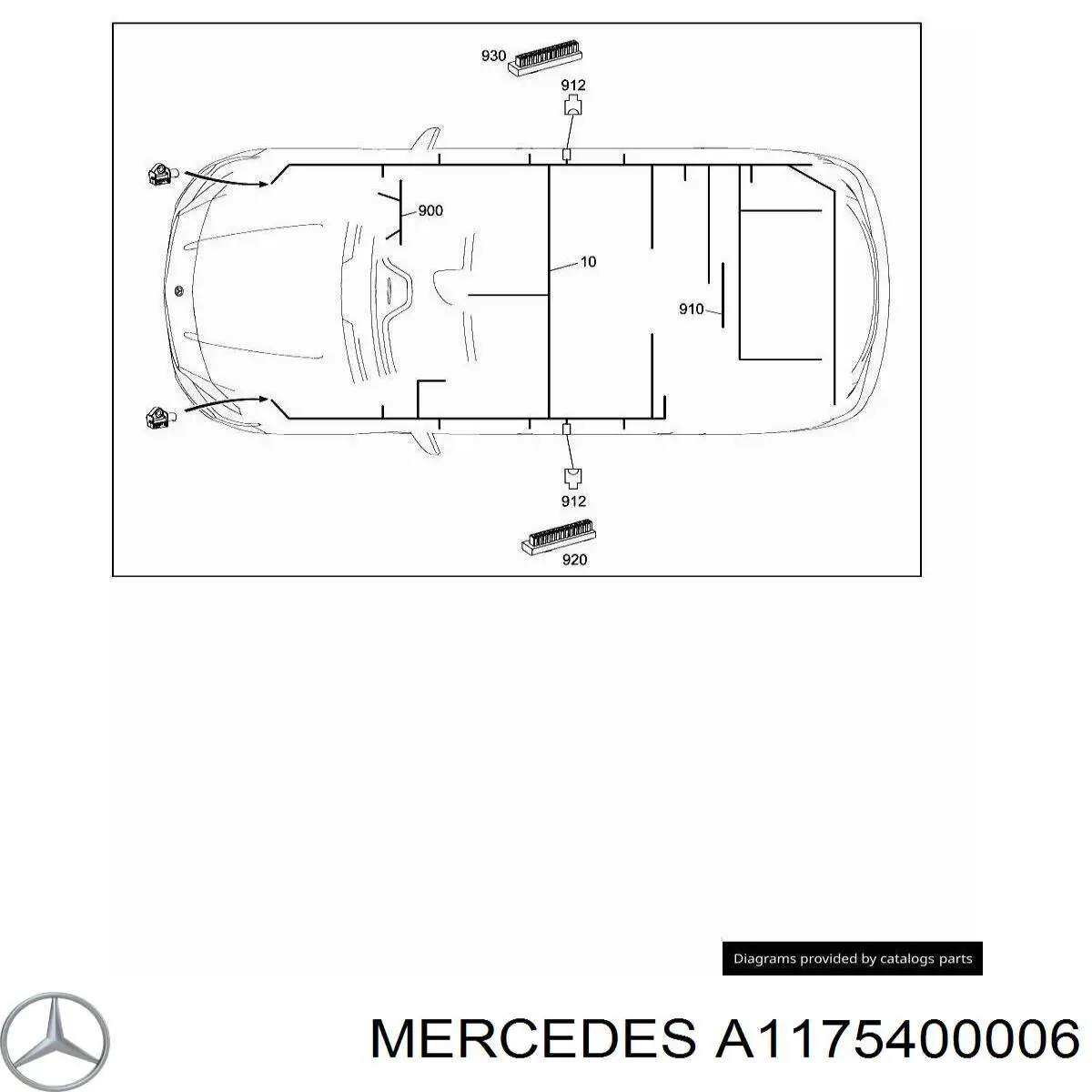 A1175400006 Mercedes 