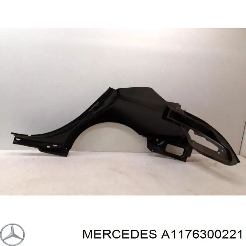 Бічна частина задні праві Mercedes A1176300221 ціна, від 380.08 USD