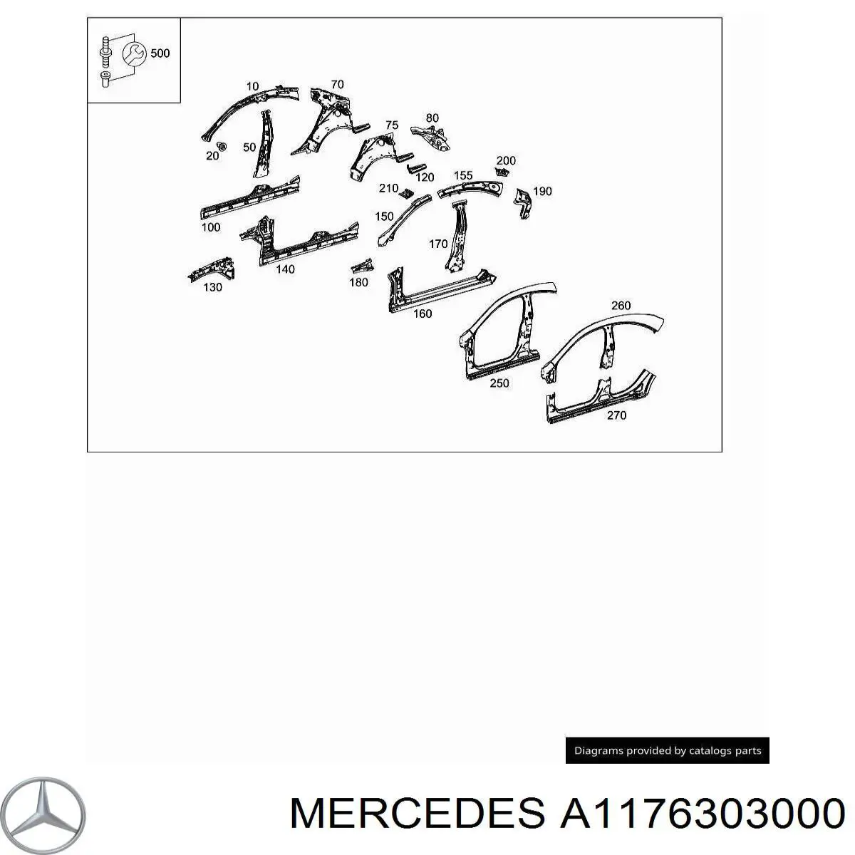 A1176303000 Mercedes 