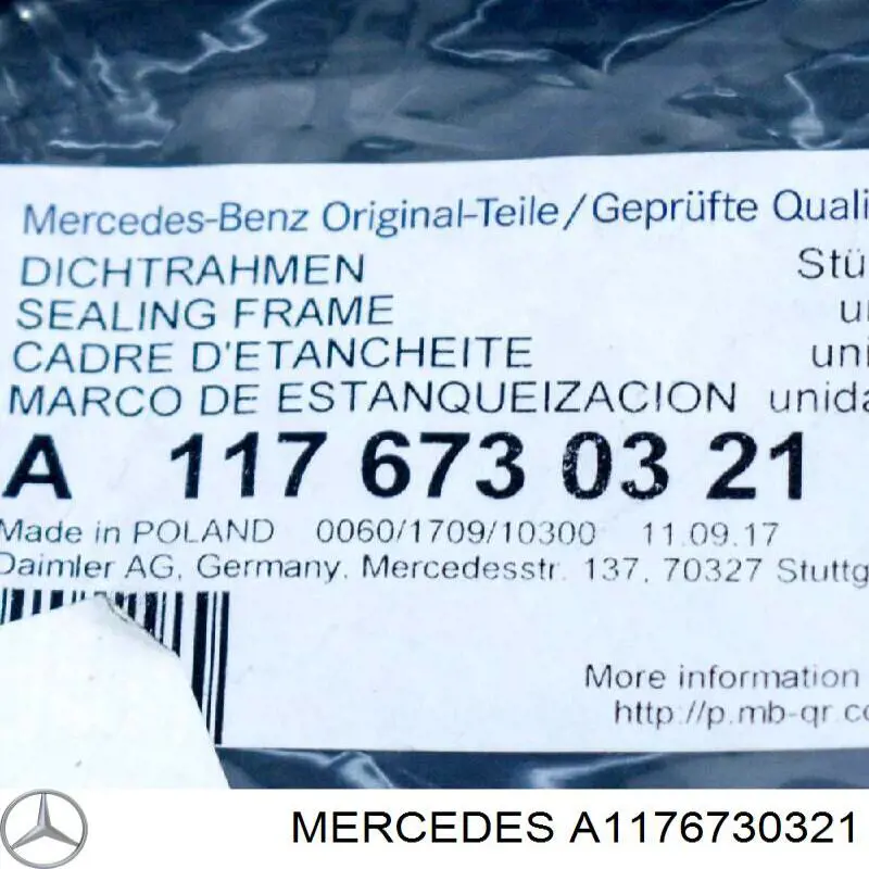  Mercedes A1176730321 ціна, від 27.87 USD