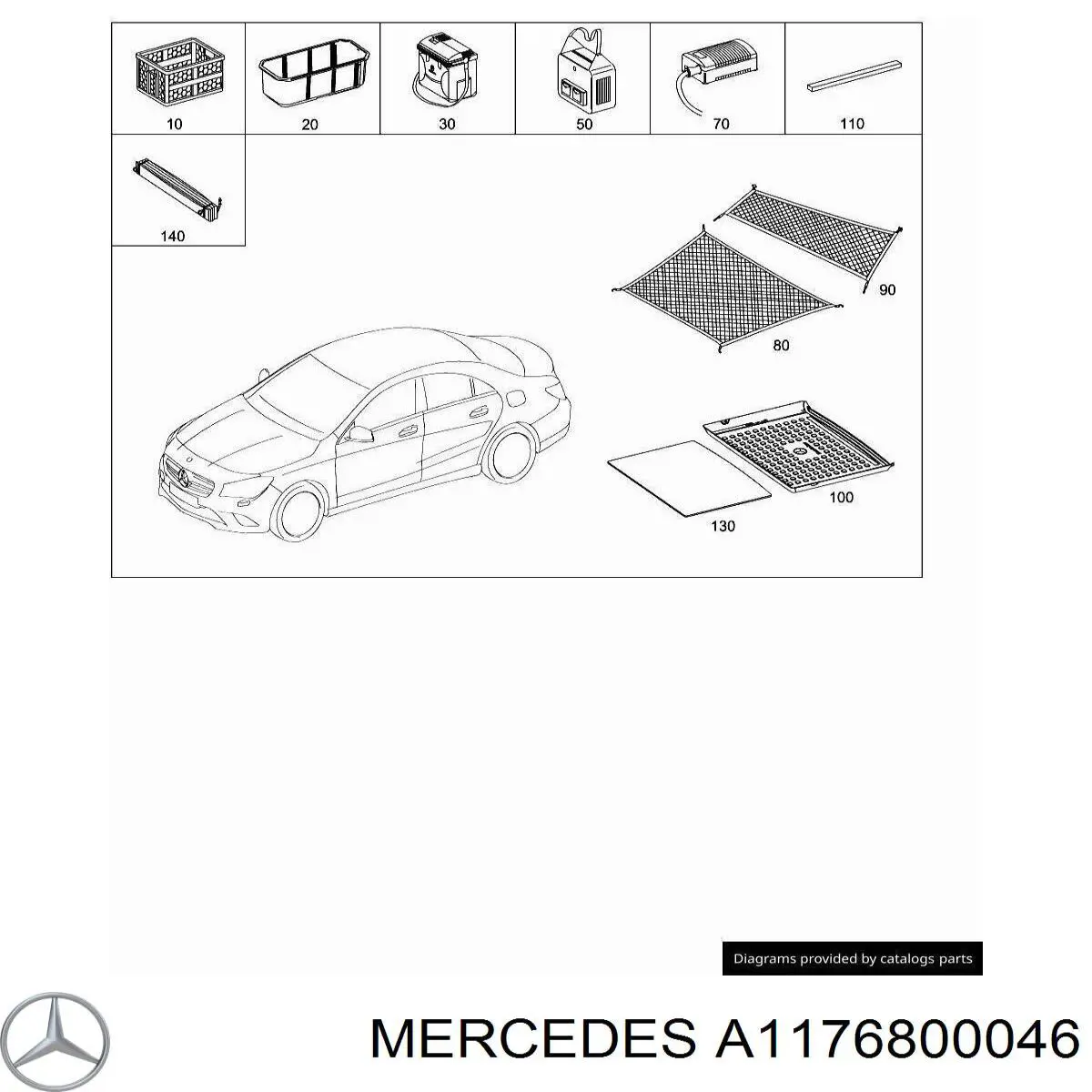 A1176800046 Mercedes 