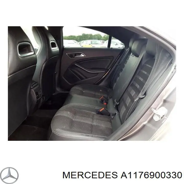 Підкрилок заднього крила, лівий A1176900330 Mercedes