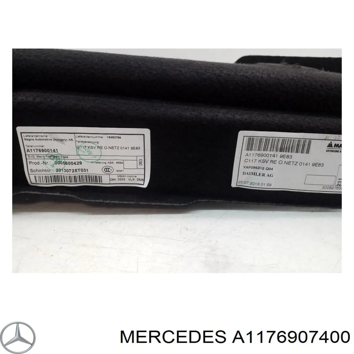  Mercedes A1176907400 ціна, від 33.86 USD