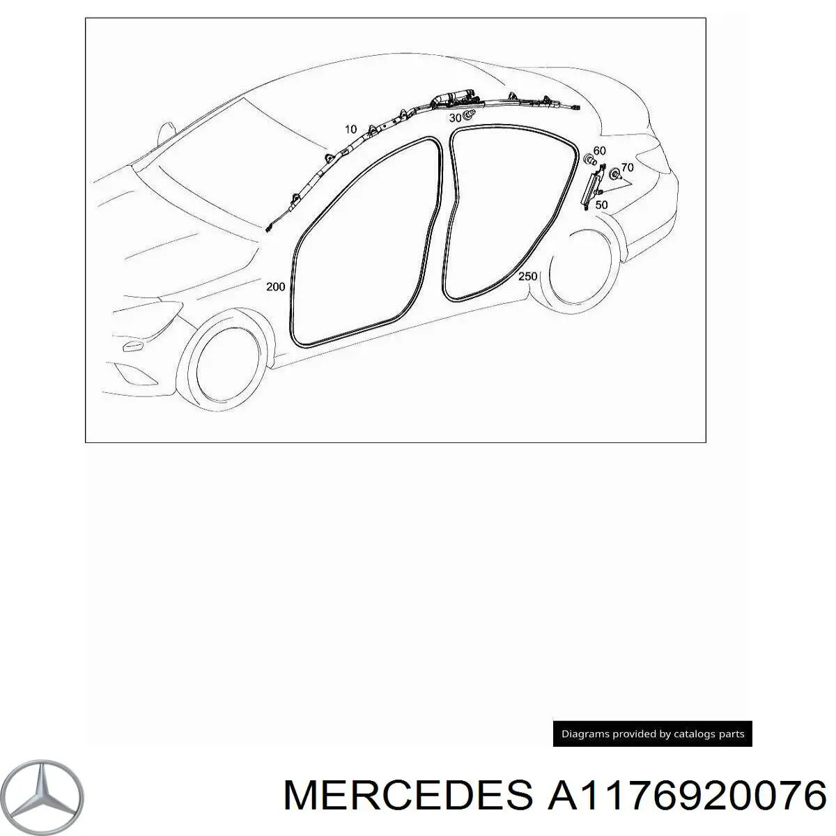 Купити A1176920076 Mercedes 