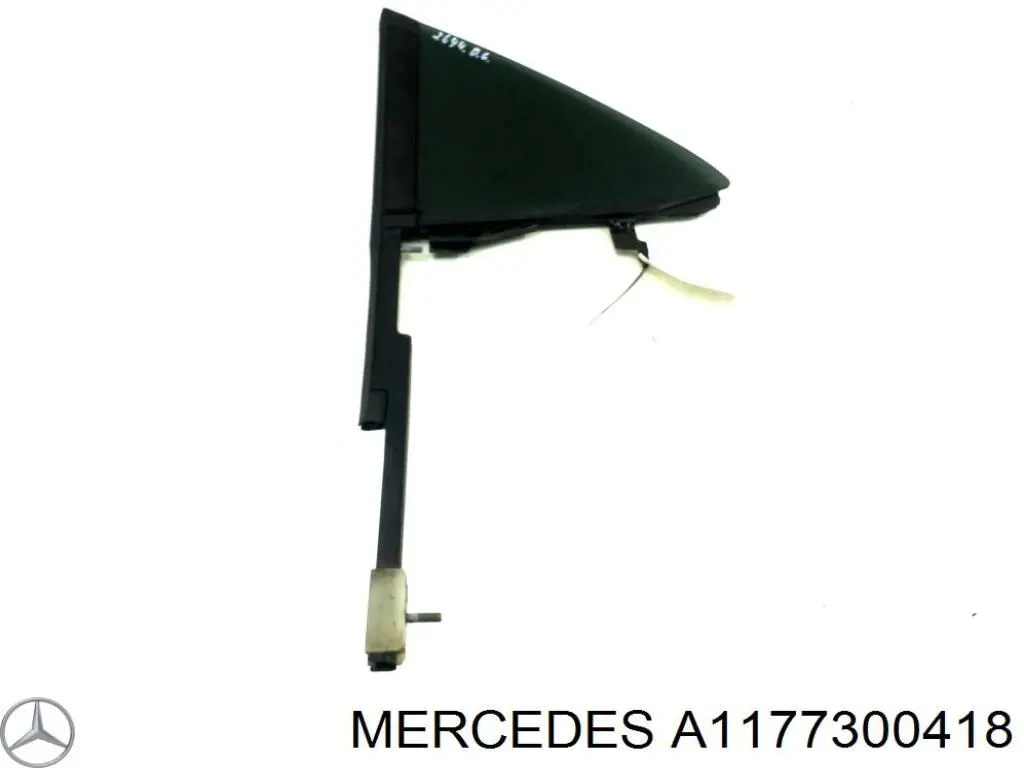 A1177300418 Mercedes Скло кутове дверей задніх