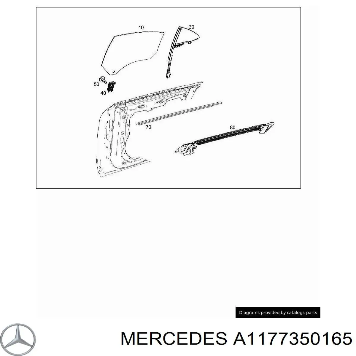  Mercedes A1177350165 ціна, від 11.39 USD