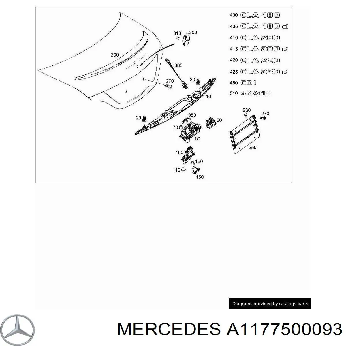 A1177500093 Mercedes 