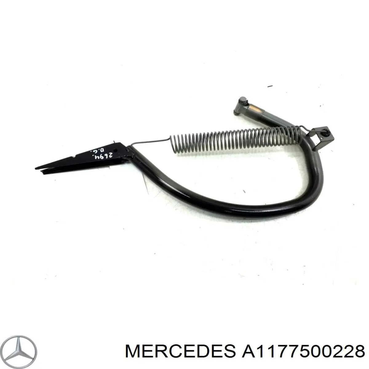 Завіса кришки багажника Mercedes A1177500228 ціна, від 29.20 USD