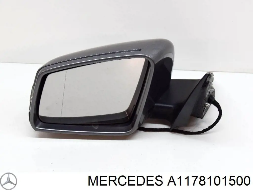 Ліве бічне дзеркало Mercedes A1178101500 ціна, від 288.86 USD