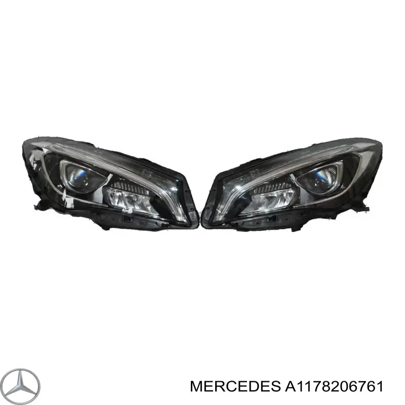  Mercedes A1178206761 ціна, від 569.98 USD
