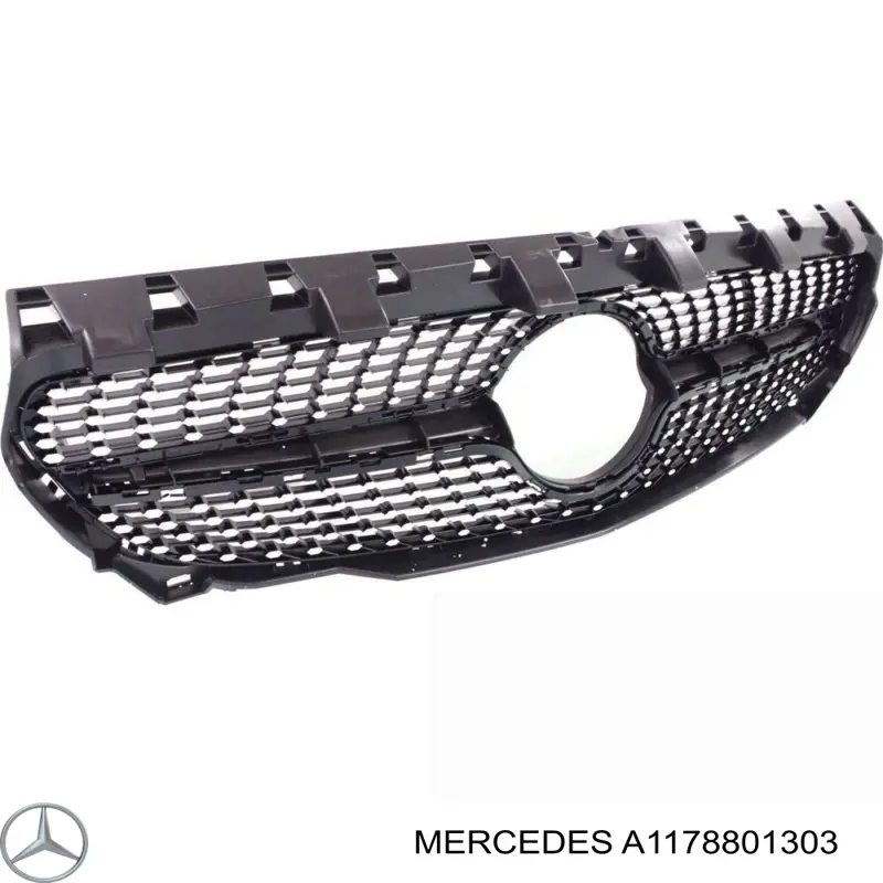 A1178801303 Mercedes Решітка радіатора