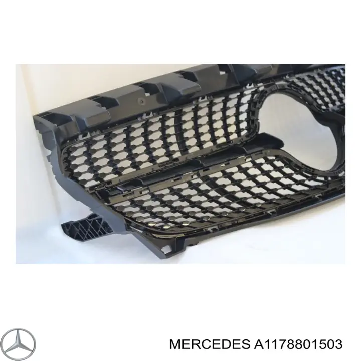 Купити A1178801503 Mercedes Захисна решітка радіатора