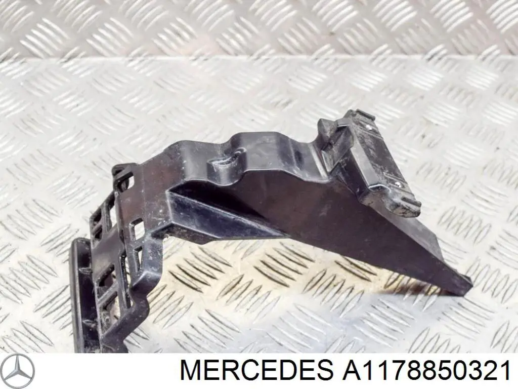 A1178850321 Mercedes Кронштейн бампера заднього, зовнішній лівий