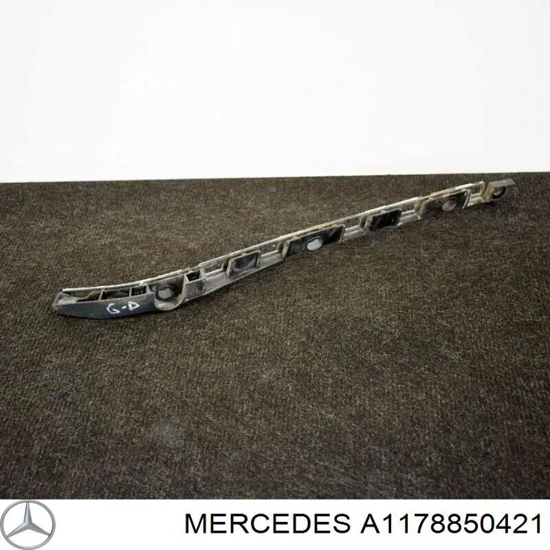 Кронштейн бампера заднього, зовнішній правий Mercedes A1178850421 ціна, від 10.14 USD