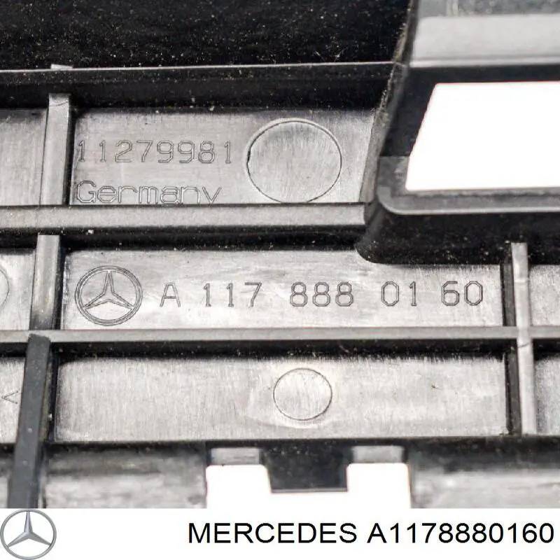Облицювання радіатора Mercedes A1178880160 ціна, від 73.54 USD