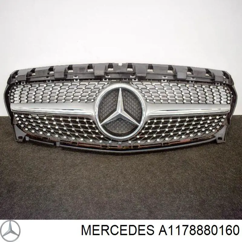 Купити A1178880160 Mercedes Захисна решітка радіатора