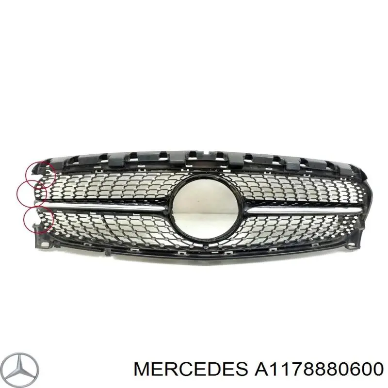  Mercedes A1178880600 ціна, від 49.06 USD
