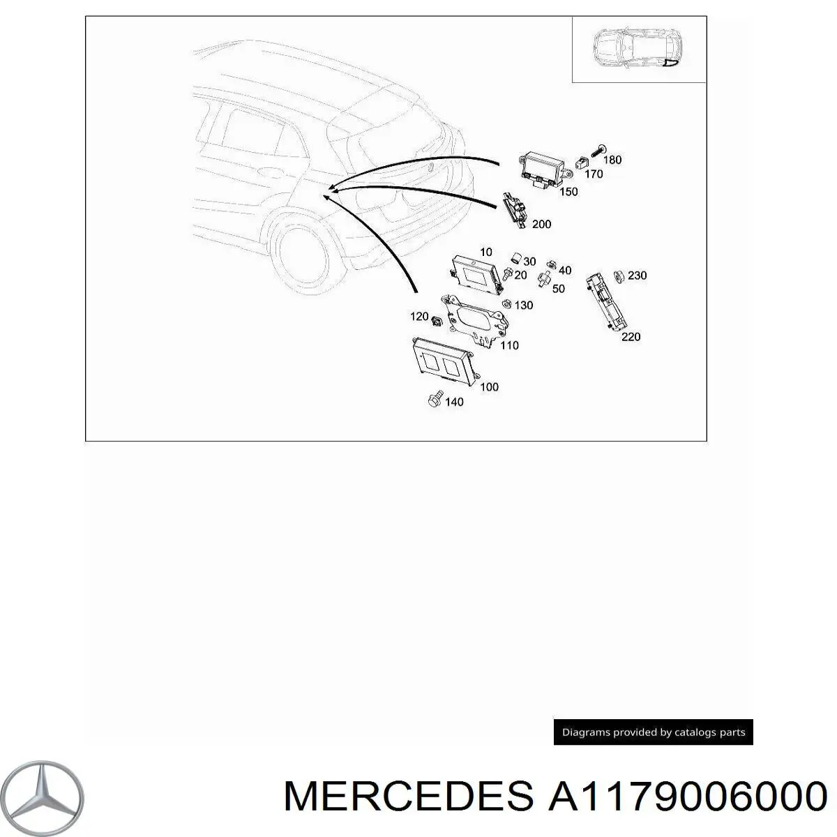 A1179006000 Mercedes 