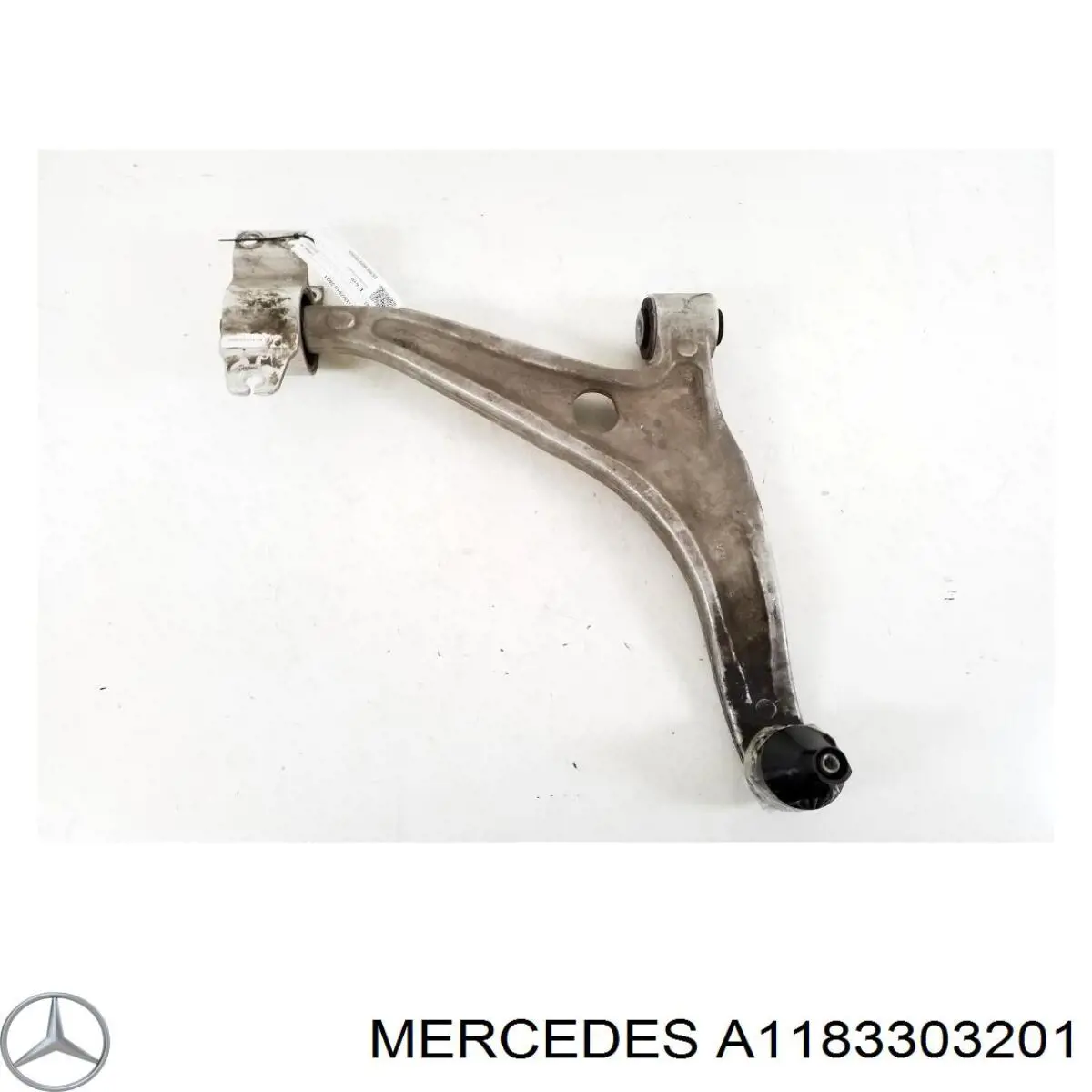 Важіль передньої підвіски нижній, правий Mercedes A1183303201 ціна, від 253.39 USD