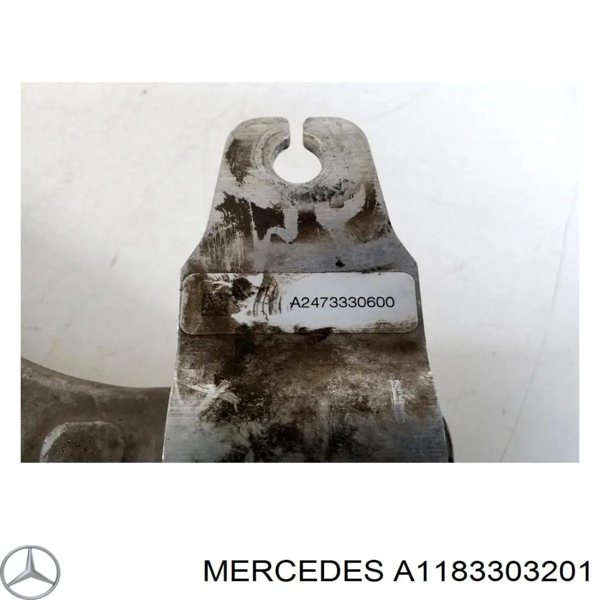 A1183303201 Mercedes Важіль передньої підвіски нижній, правий