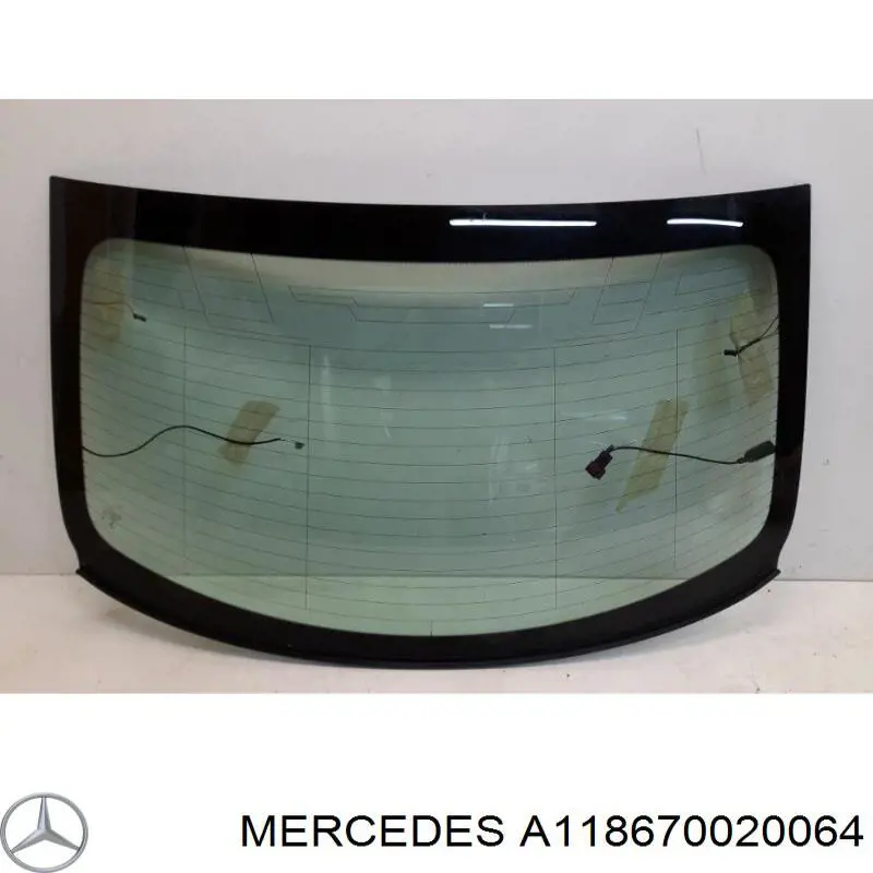 Скло автомобільне заднє Mercedes A1186700200 ціна, від 380.08 USD