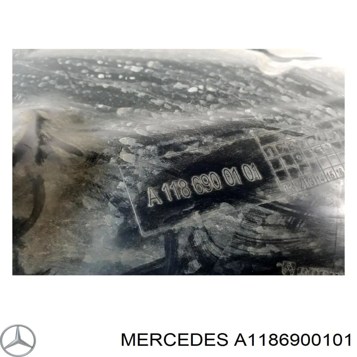  Mercedes A1186900101 ціна, від 120.63 USD