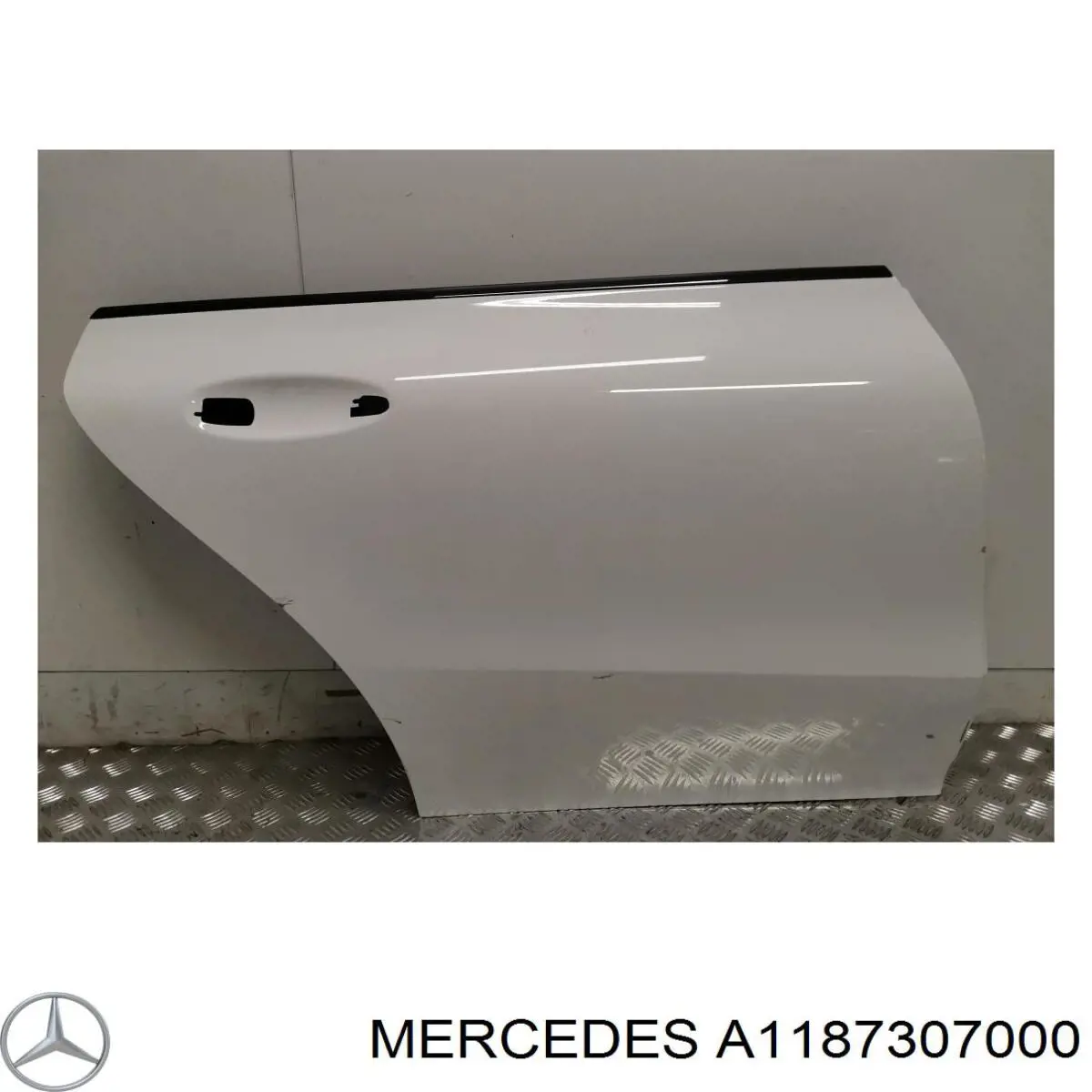 A1187307000 Mercedes Двері пасажирські задні праві